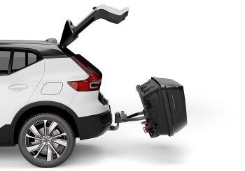 Box na ťažné zariadenie Hapro Boxer L420 Hexagon Black