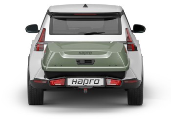 Box na ťažné zariadenie Hapro Boxer M340 Sage Green