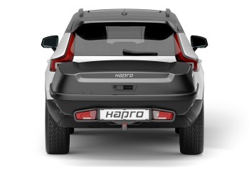 Box na ťažné zariadenie Hapro Boxer L420 Hexagon Black