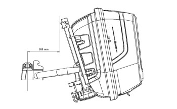Box na ťažné zariadenie Hapro Boxer L420 Hexagon Black