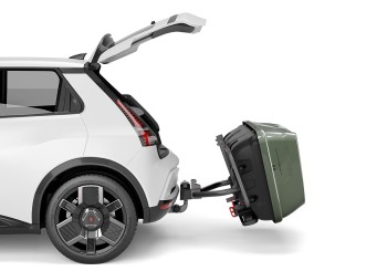 Box na ťažné zariadenie Hapro Boxer M340 Sage Green