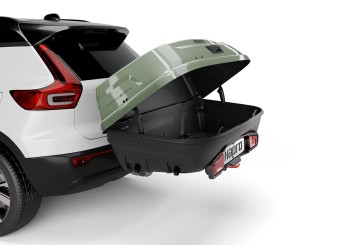 Box na ťažné zariadenie Hapro Boxer L420 Sage Green