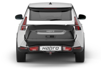 Box na ťažné zariadenie Hapro Boxer M340 Hexagon Black