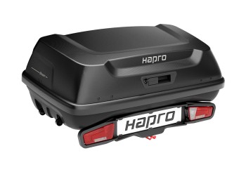 Box na ťažné zariadenie Hapro Boxer M340 Hexagon Black