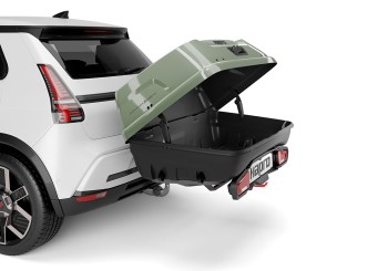 Box na ťažné zariadenie Hapro Boxer M340 Sage Green