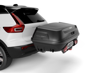 Box na ťažné zariadenie Hapro Boxer L420 Hexagon Black