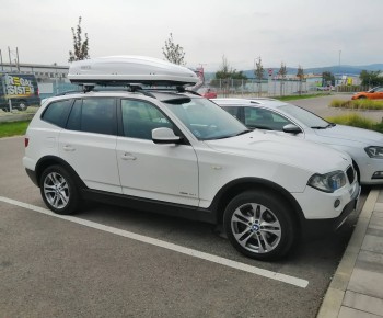 Strešný box Hapro Traxer 8.6 Pure White