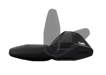 Strešný nosič THULE Evo WingBar Black 7107/7113B/7155 pre MAZDA MX-30